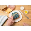 Bentology Sandwich Cutters for Kids, 4 pack - Cute Bread Crust & Cookie Cutters with Butterfly, Star, Dinosaur & Elephant - Christmas Gift for Kids - 3 of 3