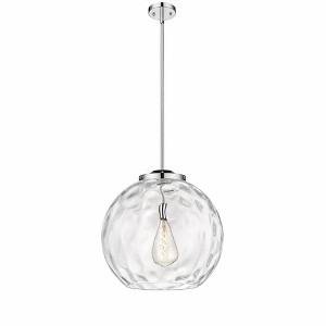 Athens Water Glass - 1 Light Pendant In Industrial Style-19.5 Inches Tall and 17.88 Inches Wide - 1 of 1