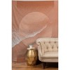 Lola Teracotta Minimalistic Teracotta Grainy Tapestry - Society6 - 2 of 3