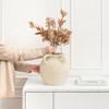 MH London Gable Terracotta Bulbous Design Decorative Vase - 3 of 4