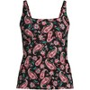 Lands' End Women's Square Neck Underwire Tankini Top Swimsuit Adjustable Straps - 3 of 4