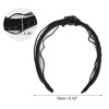 Unique Bargains Women's Fashion Metal Chain Knotted Headbands Silver Tone 1 Pc - 4 of 4