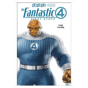 Trends International Marvel Fantastic Four: First Steps (2025) - The Thing Feature Series Framed Wall Poster Prints - 1 of 4