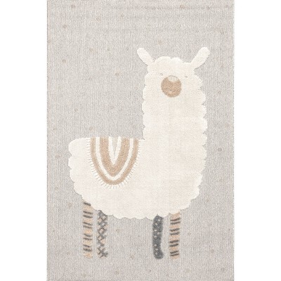 Nuloom Gracelynn Graphic 8x10 Indoor Area Rug for Living Room Bedroom Dining Room Nursery Kitchen, Ivory/Beige