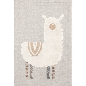 Nuloom Gracelynn High-Low Alpaca Kids Indoor Area Rug - 1 of 4