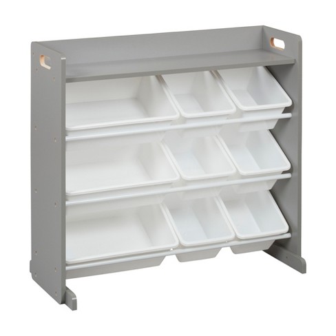Ecr4kids 3-tier Organizer With Shelf And 9 Bins, Toy Storage : Target