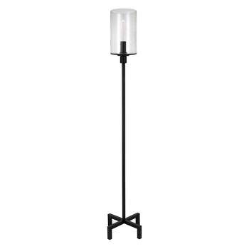 Hampton & Thyme 66.25" Tall Floor Lamp with Glass Shade 