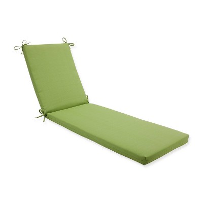 Indoor/Outdoor Forsyth Kiwi Green Chaise Lounge Cushion - Pillow Perfect