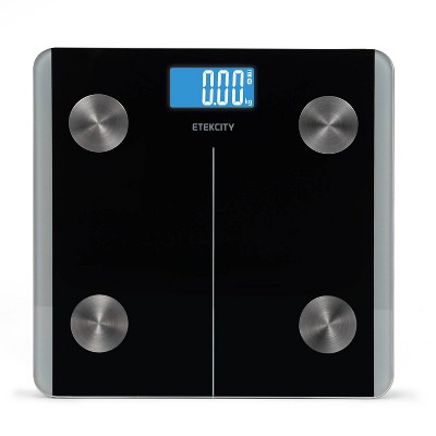 Etekcity Digital Body Weight Scale with Resistance Bands Black  SHHMBWECNUS0020 - Best Buy