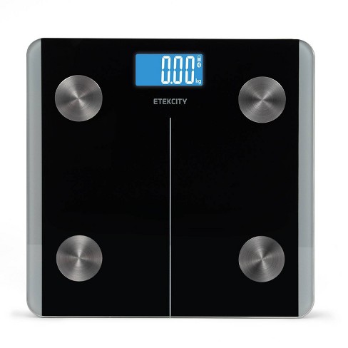 RENPHO Highly Accurate Digital Body Weight Scale, 400 lb, Wooden 
