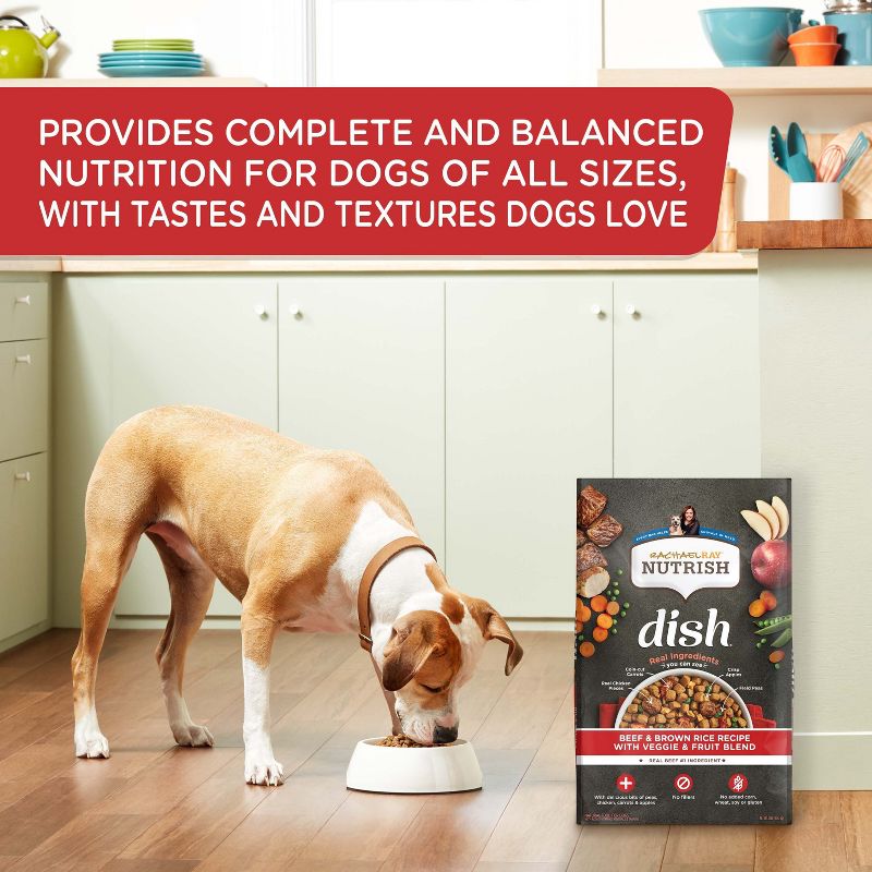 Rachael Ray Nutrish Dish Beef & Brown Rice Recipe Super Premium Dry Dog Food, 4 of 8
