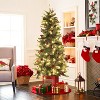 LuxenHome Lighted Berry and Pinecone Rustic Red Lantern Holiday Decoration, Tabletop and Centerpiece, Battery-Operated - 3 of 4