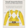 Men's Power Rangers Yellow Ranger (Frontback Print) Long Sleeve Costume T-Shirt - 4 of 4