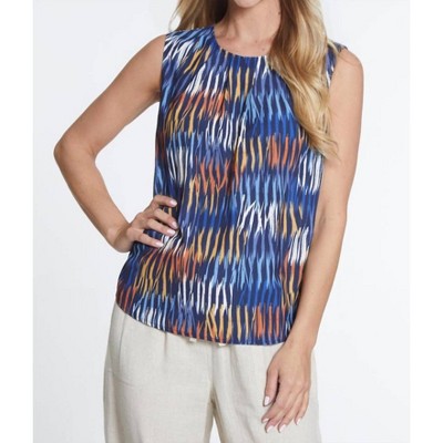 Women's Button Back Tank Top - Multiples