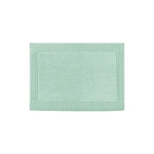 Gracie Mills Forrest 3000 GSM Solid Heavyweight Reversible Cotton Tufted Bath Rug - 1 of 4