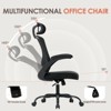 Mesh Office Desk Chair, High Back Executive Desk Chair with Lumbar Support - 3 of 4