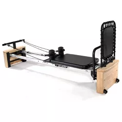 Stamina AeroPilates Pro XP557 Pilates Reformer Resistance Exercise System with Free Form Cardio Rebounder for Low Impact Home Workouts