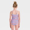 Girls' Malibu Stripe One Piece Swimsuit - Cat & Jack™ - 2 of 3