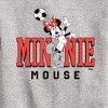 Boys' - Disney - Minnie Name Soccer Graphic Long Sleeve Fleece Sweatshirt - 2 of 4