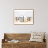 24" x 18" Seaside 5 by Carina Okula Framed Canvas Wall Art - Amanti Art: Modern Style, Vertical Lithograph, Bedroom Decor - 4 of 4