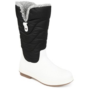 Journee Collection Womens Pippah Tru Comfort Foam Block Heel Winter Boots - 1 of 4