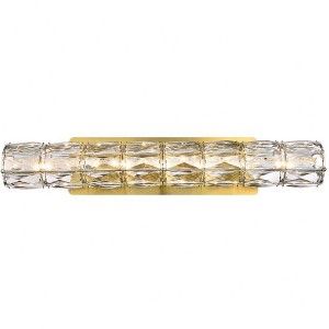 Elegant Lighting Valetta 1 - Light Sconce in  Gold - 1 of 4