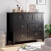 Coucheta 7-Drawer Wood Finish Dresser - Waterproof & Scratch-Resistant Storage Organizer with Anti-Tip Safety - 3 of 4
