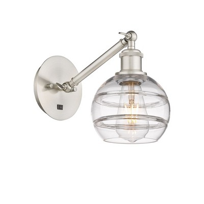Rochester - 1 Light Arm Adjusts Up and Down Wall Sconce In Industrial Style-7.88 Inches Tall and 5.88 Inches Wide