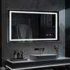 Dovelina Rectangle Bathroom Vanity Mirror LED Mirror with Defog - 2 of 4