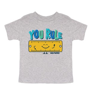 The Juniper Shop SmileyWorld You Rule  Toddler Short Sleeve Tee - 1 of 4
