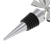 Unique Bargains Bottle Stoppers Bow Tie Style Zinc Alloy Aluminum Alloy TPR 3.86"x2.17"x0.79" 1 Pc - 3 of 3