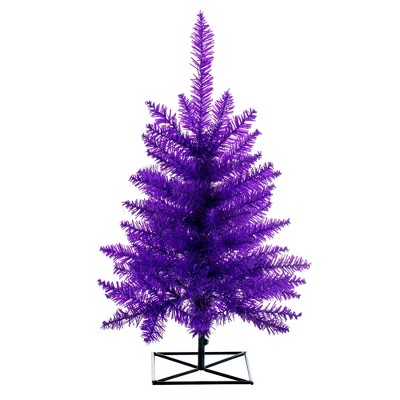 Vickerman Purple Fir Artificial Christmas Tree