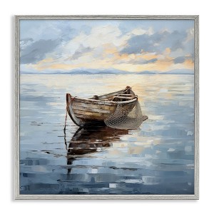 Stupell Industries Fishing Boat Painting, 12" x 12" - 1 of 4