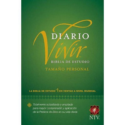 Biblia de Estudio del Diario Vivir Ntv, Tamaño Personal (Letra Roja, Tapa Dura) - (Hardcover)