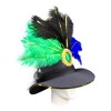 Foam Party Hats Mardi Gras Feathers Hat - 2 of 4