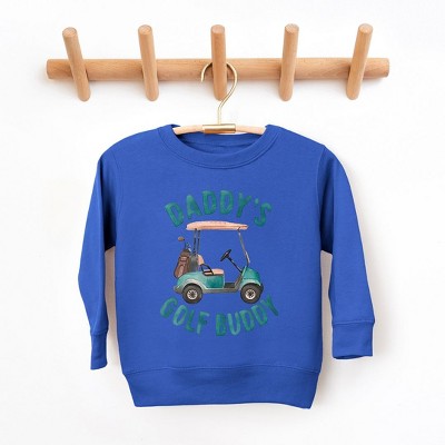 The Juniper Shop Daddy's Golf Buddy Toddler Graphic Sweatshirt