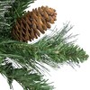 Northlight Pre-Lit LED Frosted Pinecones and Berries Christmas Urn Filler Garden Stake - 20" - 4 of 4