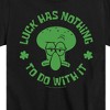 Boys' - SpongeBob Squarepants - Squidward Luck Short Sleeve Graphic T-Shirt - 2 of 4