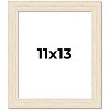 PosterPalooza | 11x13 Wide Barnwood Picture Frame, UV Acrylic, 6 Finishes - Grey, Brown, White, and Black - 2 of 4