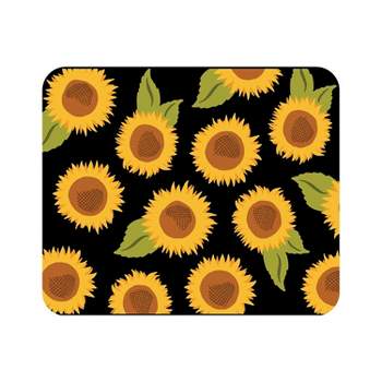 OTM Essentials Sunflowers Mouse Pad Black/Yellow (OP-MH-A02-79)