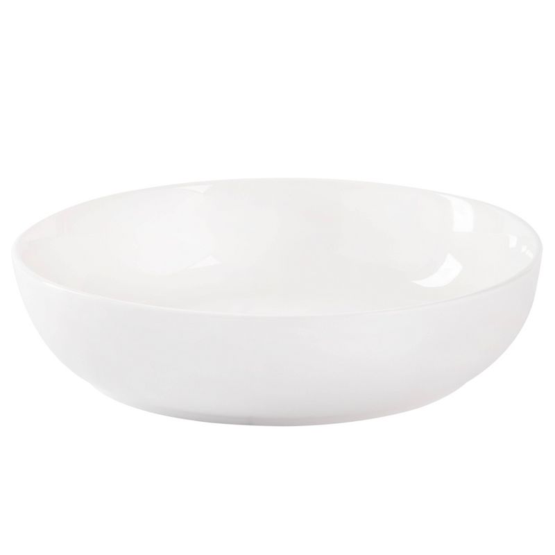 16pc Ceramic Gracious Dining Dinnerware Set White - Gibson Home, 5 of 10