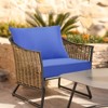EAGLE PEAK Outdoor Deep Seat Patio Seat Cushion Set - 2 of 4