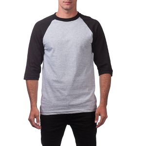 Pro Club Men's Comfort Baseball Tee Crew Neck T-Shirt - 1 of 4