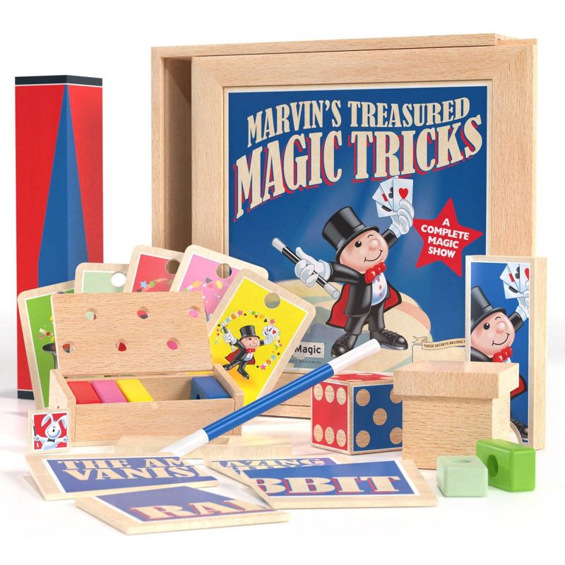 Marvin&#39;s Magic Treasured Magic Tricks Wooden Set, 1 of 10