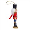 Juvale 6 Pack Wood Nutcracker Ornaments for Christmas Tree, Rustic Holidays Decorations in 6 Designs, 1 x 5 Inches - 4 of 4