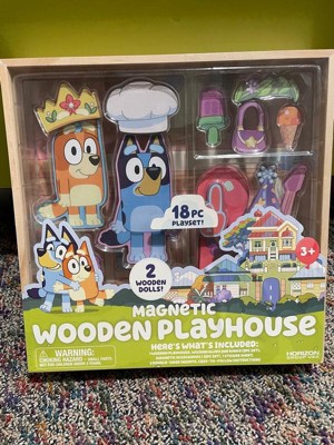 Bluey Magnetic Wooden Playset : Target