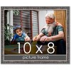 PosterPalooza | Photo Size Textured Black Picture Frame - UV Acrylic, Foam Board Backing, Hanging Hardware - 2 of 4