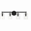 Craftmade Lighting Hailie 4 - Light Vanity in  Flat Black - 4 of 4