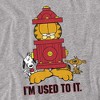 Garfield Im Used To It Adult T-Shirt Athletic Heather - 2 of 4