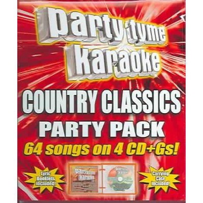 Party Tyme Karaoke - Party Tyme Karaoke - Country Classics Party Pack (64-song Party Pack) (4 CD)